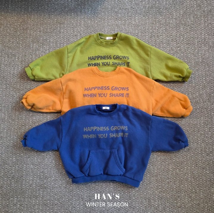Han's - Korean Children Fashion - #discoveringself - Colorful Sweatshirt