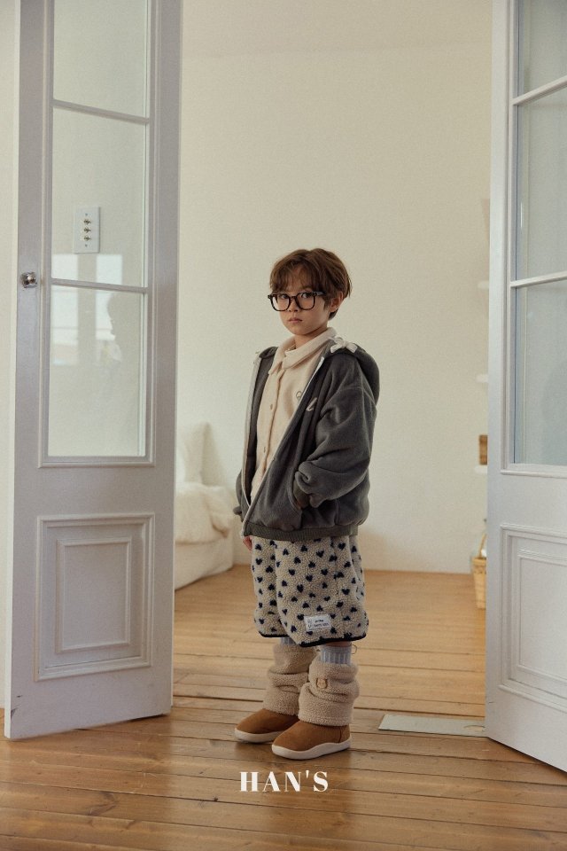 Han's - Korean Children Fashion - #fashionkids - Hello Hood Zip-Up - 8
