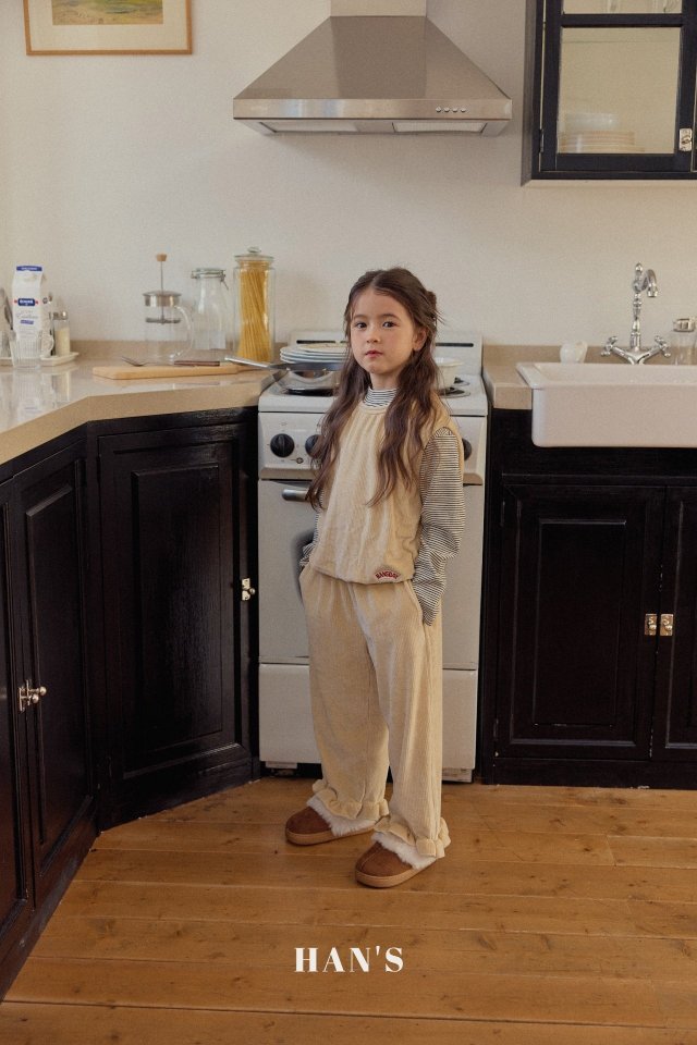 Han's - Korean Children Fashion - #fashionkids - Mink Embroidered Sleeveless Top - 3