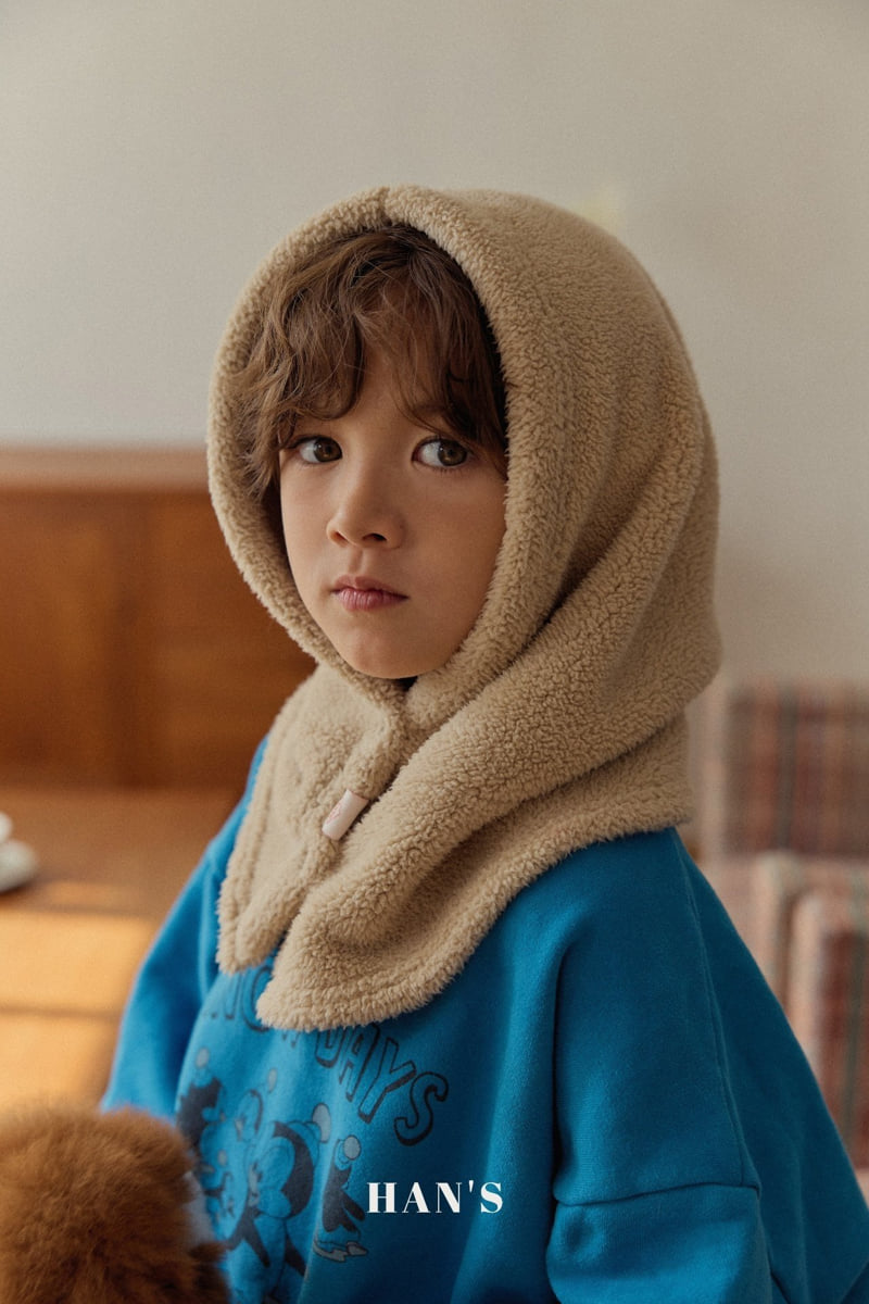 Han's - Korean Children Fashion - #kidsshorts - Fluffy Hood Warmer - 12