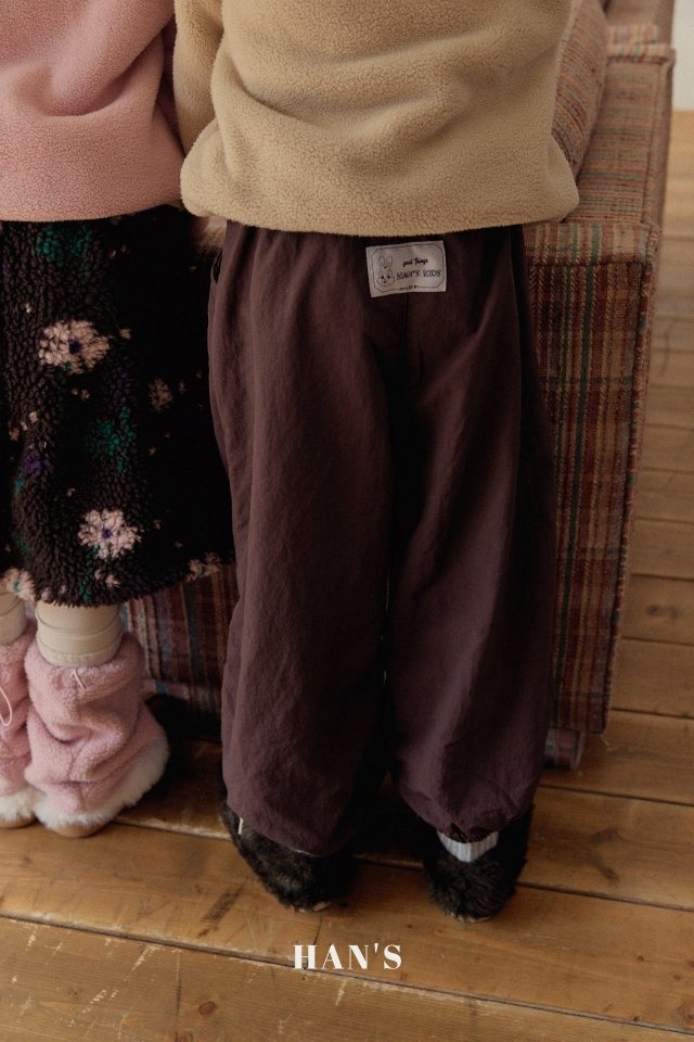 Han's - Korean Children Fashion - #kidsshorts - Fleece Dart Pants - 10