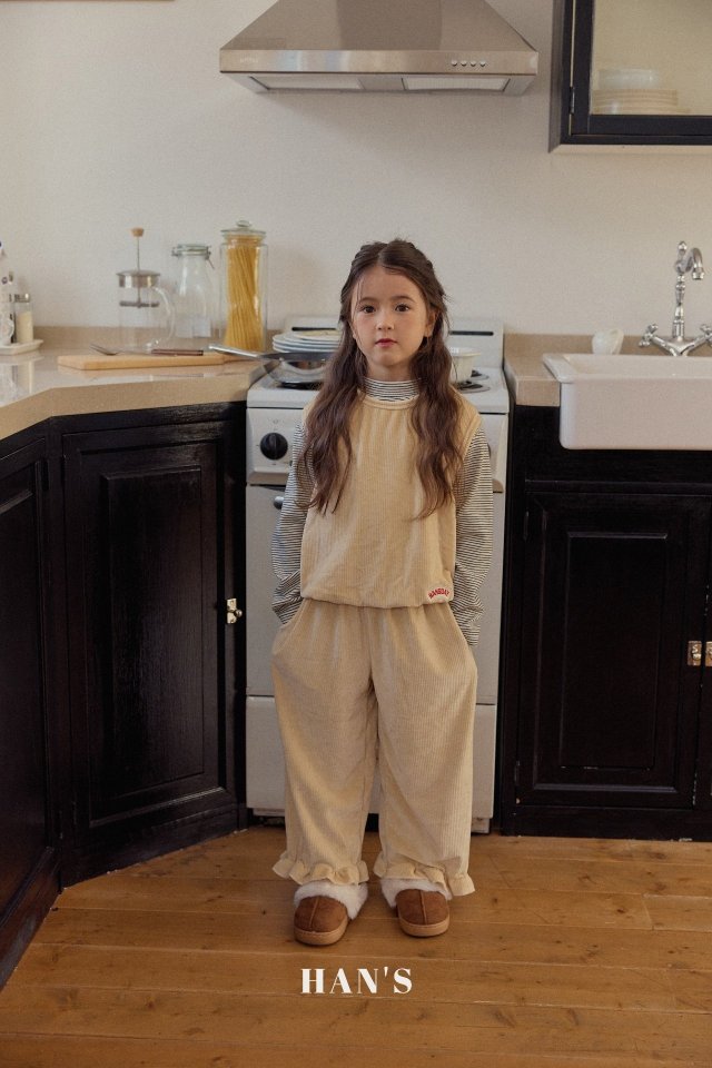Han's - Korean Children Fashion - #kidsshorts - Mink Frill Pants - 5