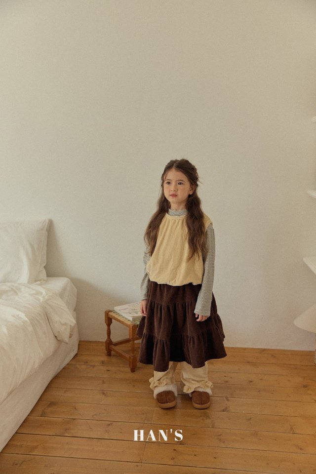 Han's - Korean Children Fashion - #fashionkids - Mink Embroidered Sleeveless Top - 4