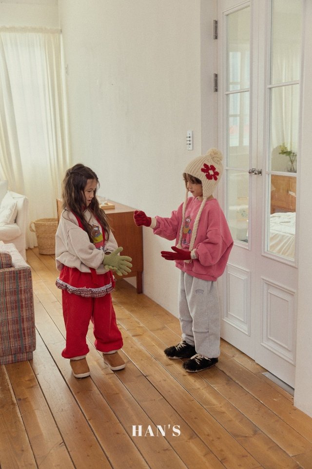 Han's - Korean Children Fashion - #kidsshorts - Ski Bear Sweatshirt - 3