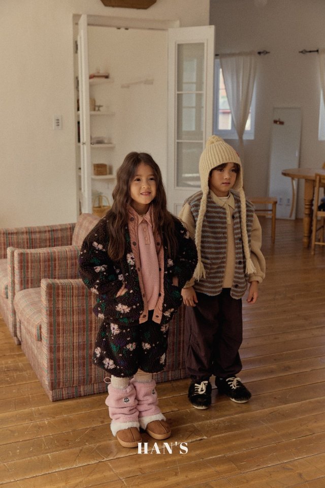 Han's - Korean Children Fashion - #kidsstore - Fleece Dart Pants - 11