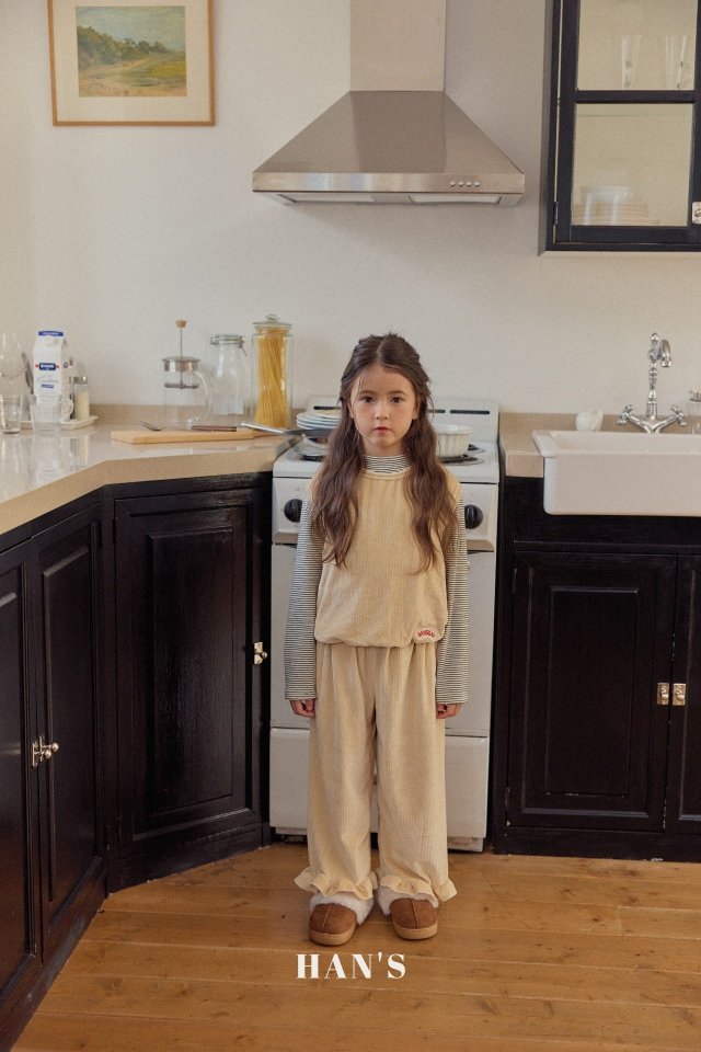 Han's - Korean Children Fashion - #kidsstore - Mink Frill Pants - 6