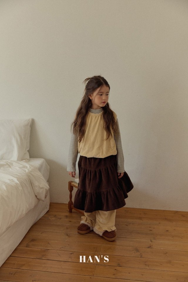 Han's - Korean Children Fashion - #littlefashionista - Mink Frill Pants - 9