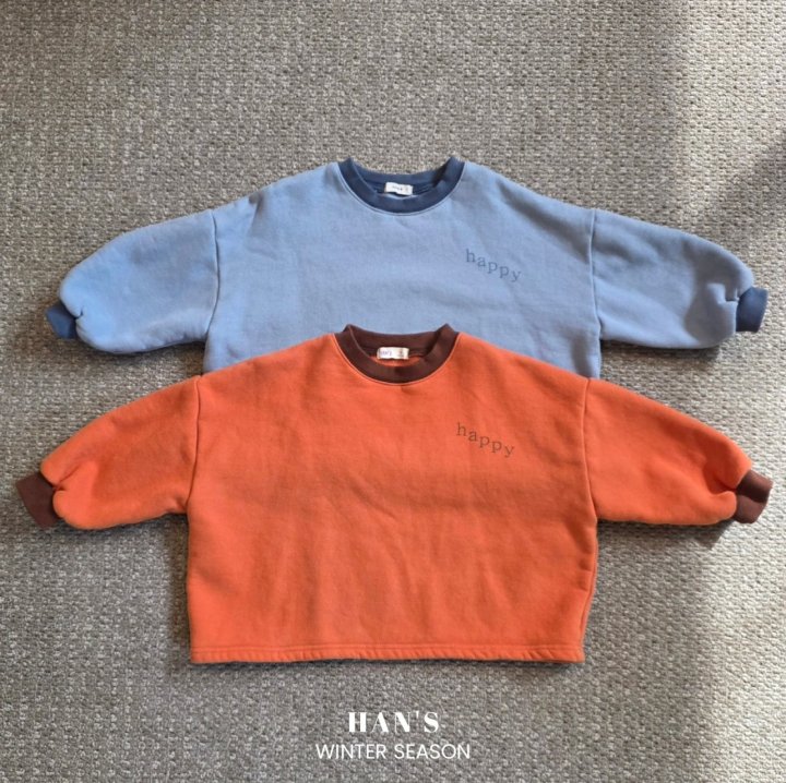 Han's - Korean Children Fashion - #littlefashionista - Happy Sweatshirt