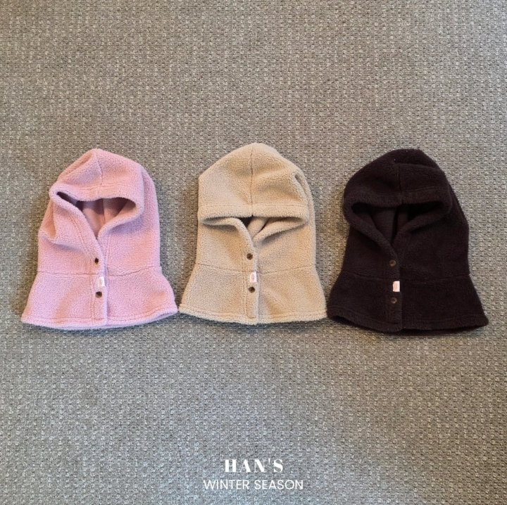 Han's - Korean Children Fashion - #magicofchildhood - Fluffy Hood Warmer