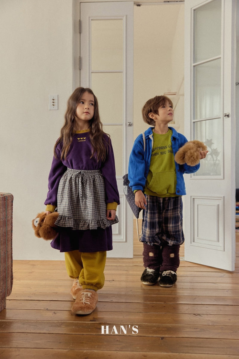 Han's - Korean Children Fashion - #magicofchildhood - Check Layered Skirt - 11