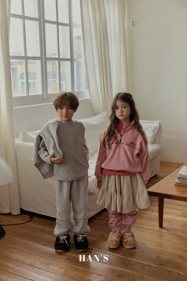 Han's - Korean Children Fashion - #magicofchildhood - Fleece Half Pants - 6