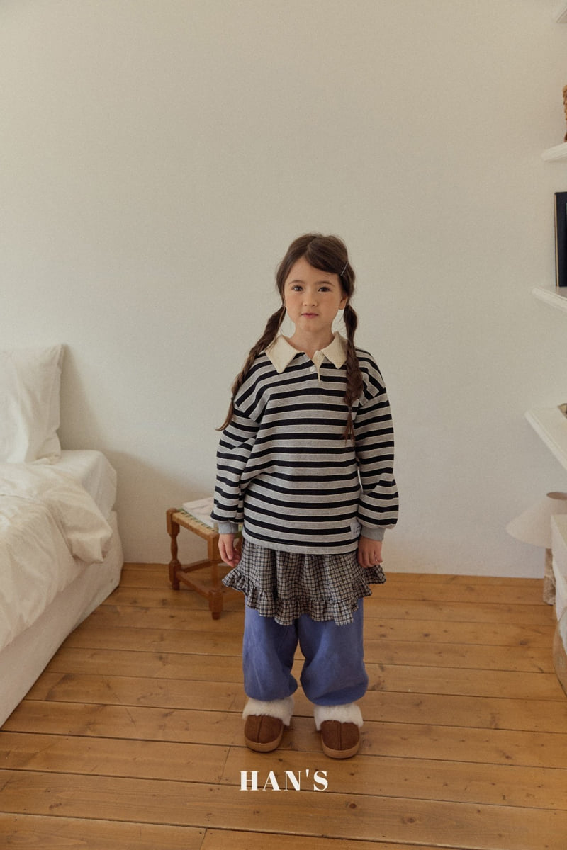 Han's - Korean Children Fashion - #minifashionista - Check Layered Skirt - 12
