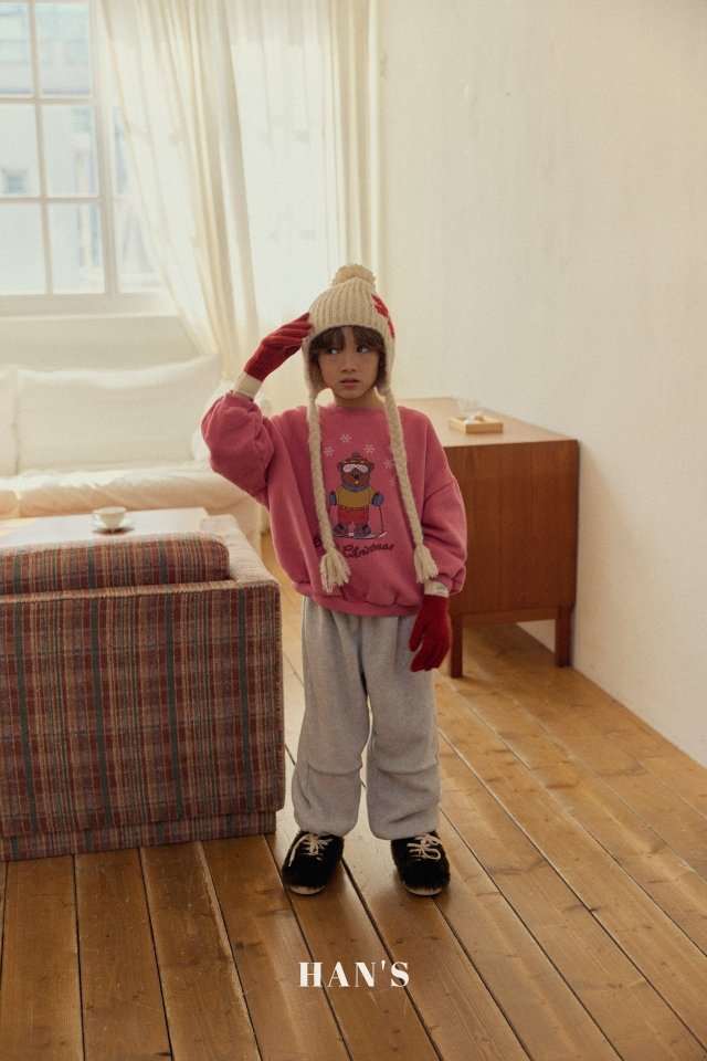 Han's - Korean Children Fashion - #minifashionista - Ski Bear Sweatshirt - 9