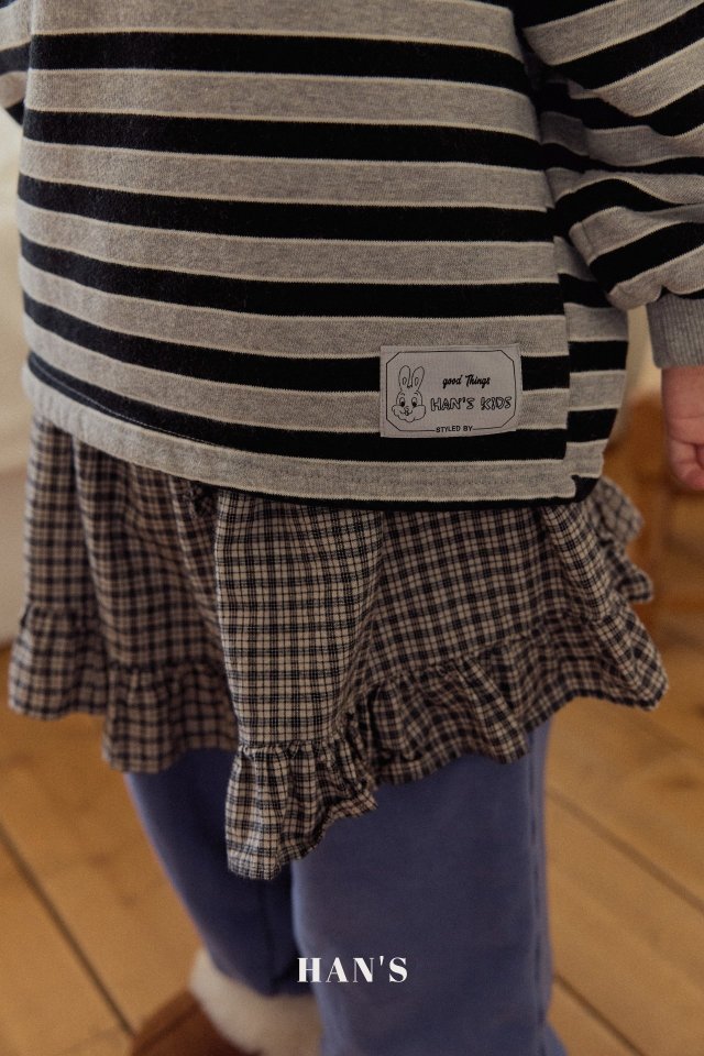 Han's - Korean Children Fashion - #minifashionista - Stripe Sweatshirt - 6