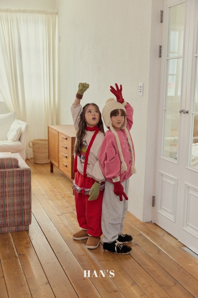 Han's - Korean Children Fashion - #prettylittlegirls - Ski Bear Sweatshirt - 10