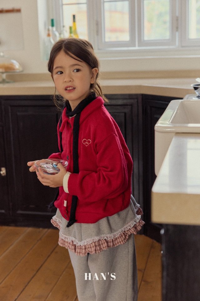 Han's - Korean Children Fashion - #prettylittlegirls - Check Lace Pants - 5