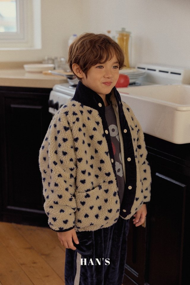 Han's - Korean Children Fashion - #prettylittlegirls - Fleece Jacket - 6
