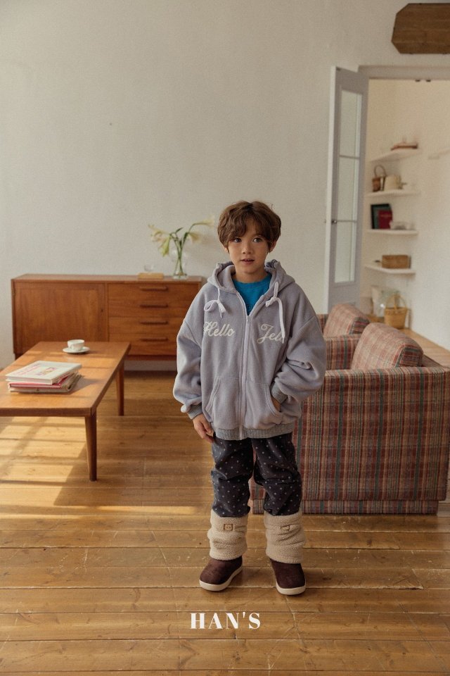 Han's - Korean Children Fashion - #stylishchildhood - Dot Corduroy Pants - 5