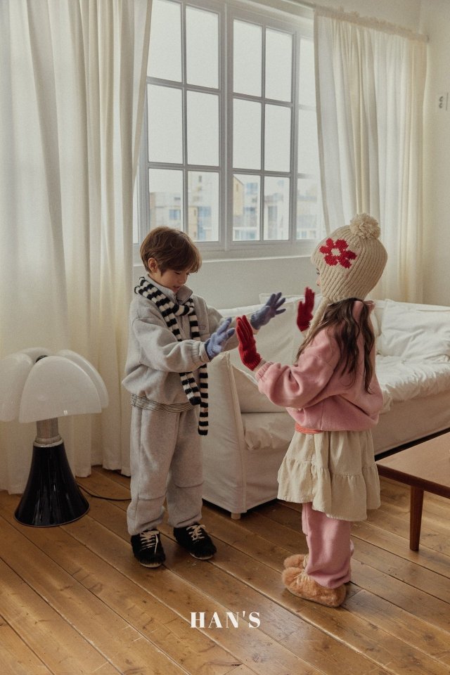 Han's - Korean Children Fashion - #stylishchildhood - Fleece Half Pants - 11