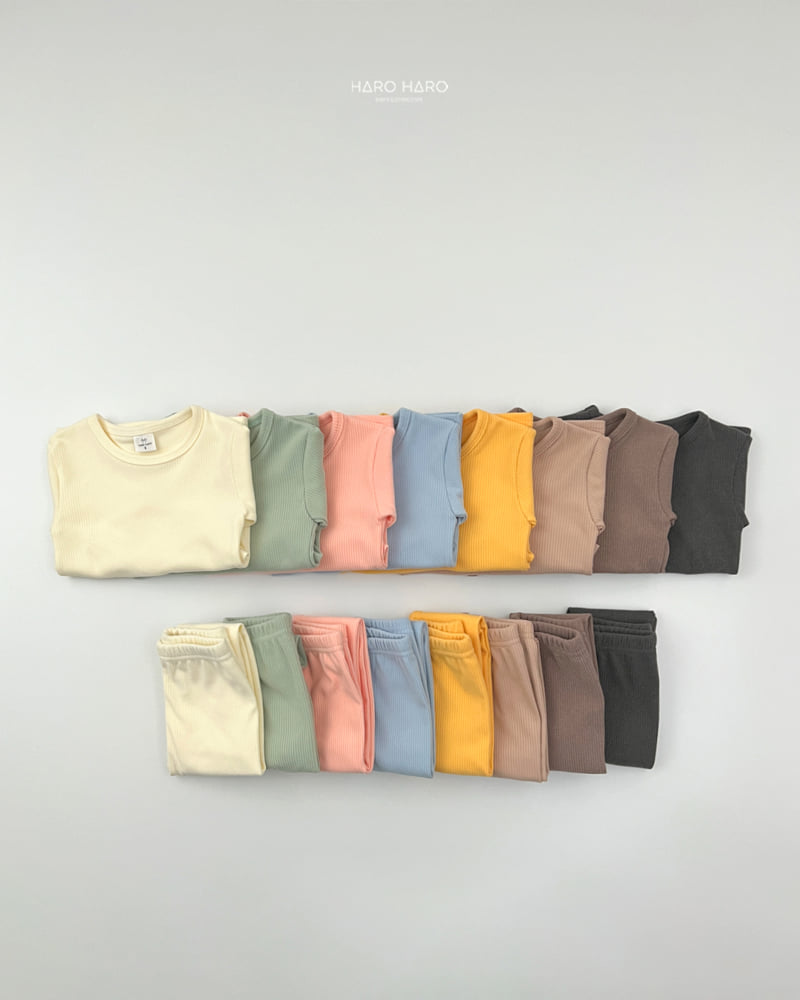 Haro Haro - Korean Children Fashion - #childofig - Slim Fleece Easywear - 12