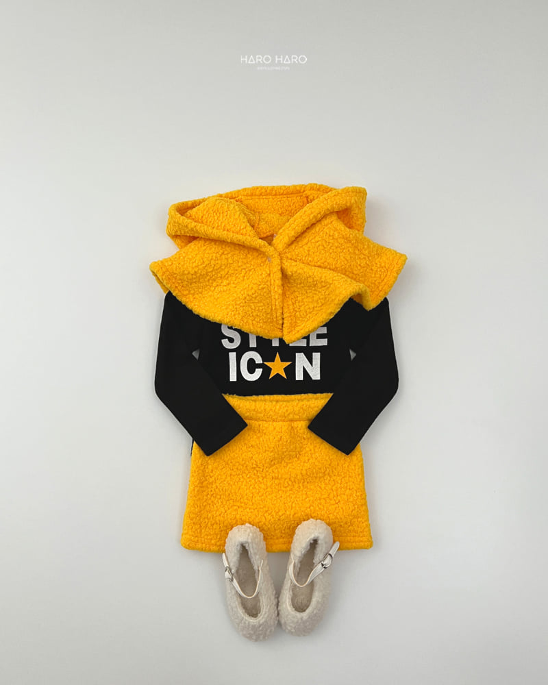 Haro Haro - Korean Children Fashion - #childofig - Icon Slim Fleece Tee - 11