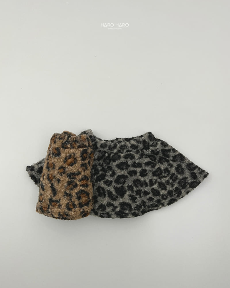 Haro Haro - Korean Children Fashion - #childofig - Fuzzy Leopard Skirt - 7