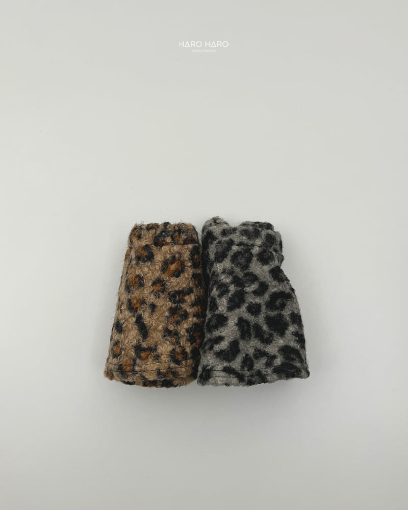 Haro Haro - Korean Children Fashion - #childofig - Fuzzy Leopard Skirt - 8