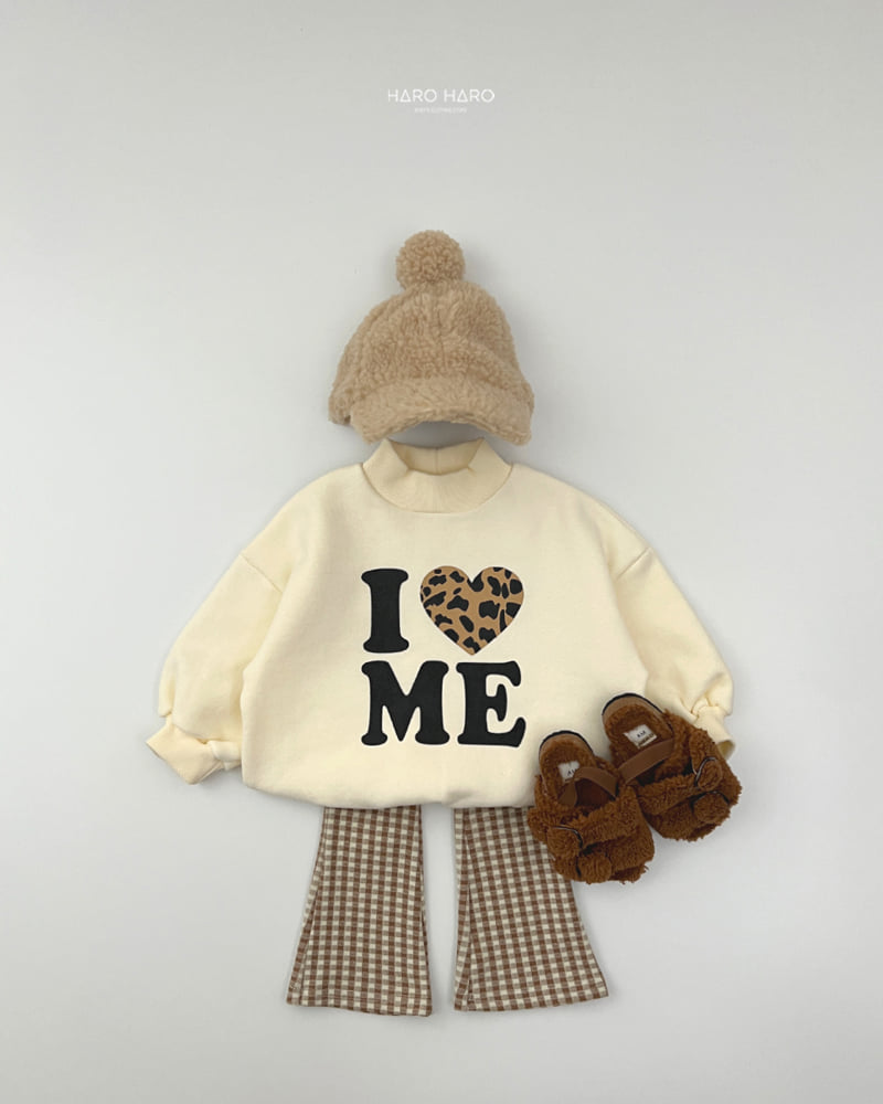 Haro Haro - Korean Children Fashion - #childofig - I Love Fleece Sweatshirt - 12