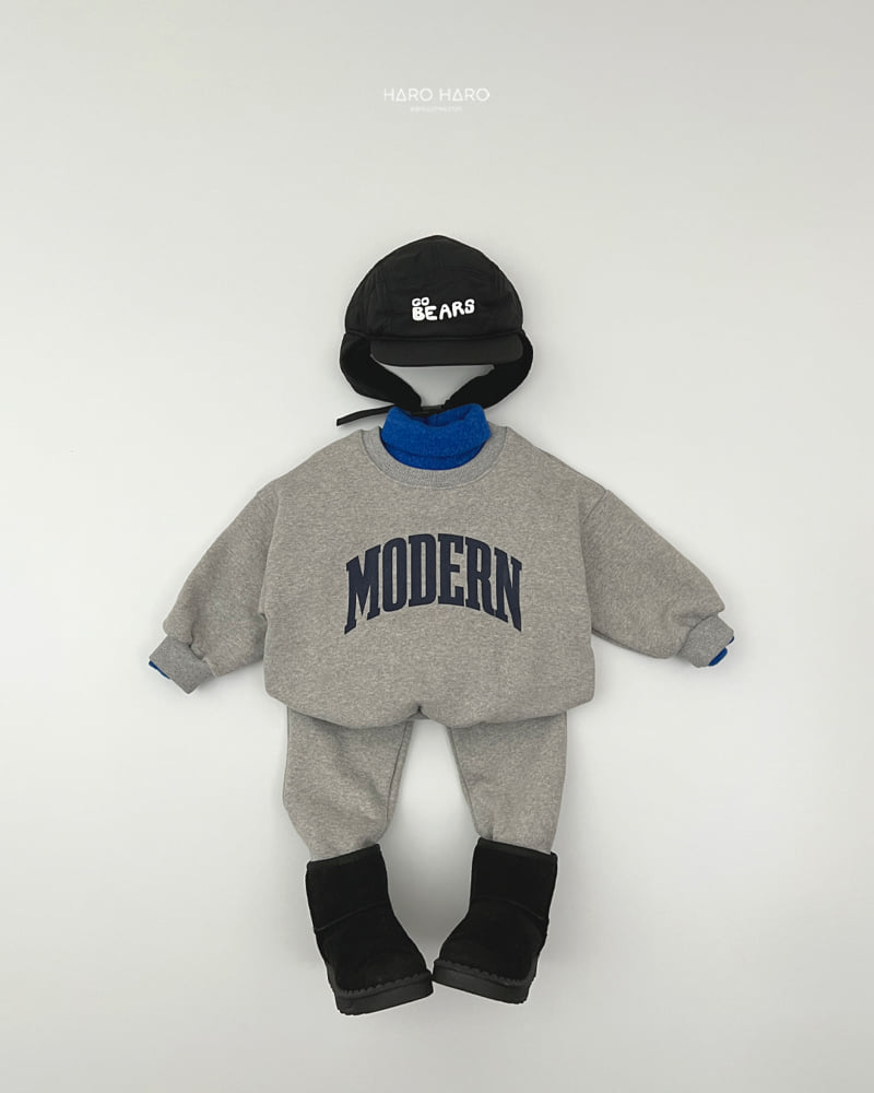 Haro Haro - Korean Children Fashion - #childofig - Soft Fleece Turtleneck Tee - 10