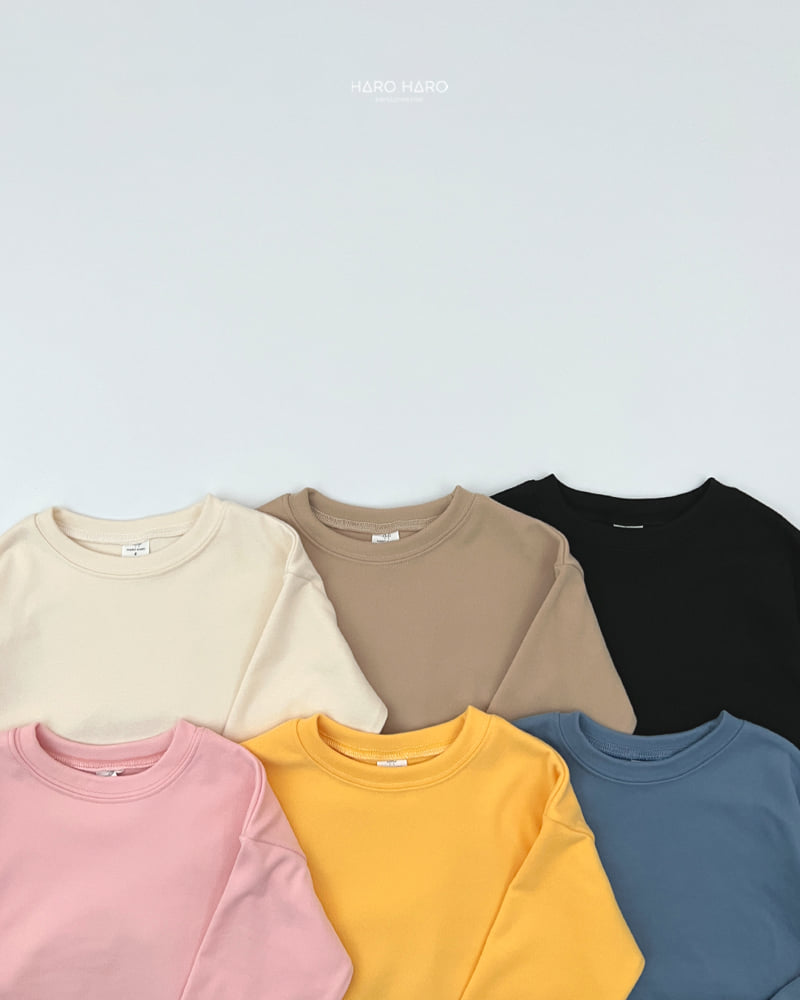 Haro Haro - Korean Children Fashion - #childofig - Cheese Loose Fleece Tee - 6
