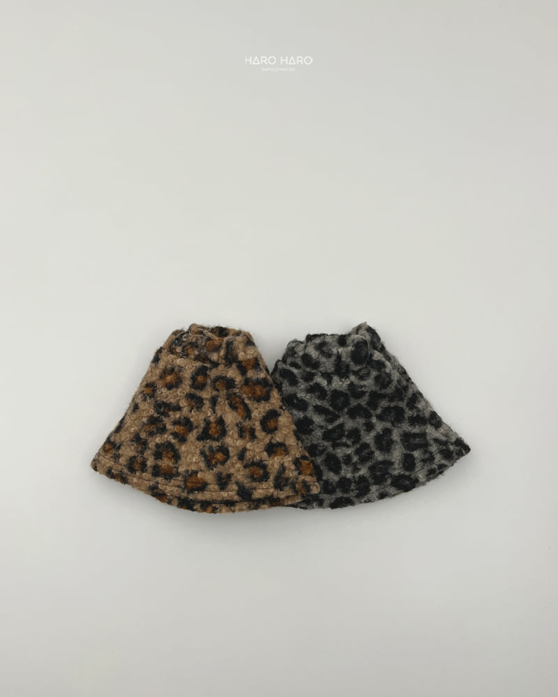 Haro Haro - Korean Children Fashion - #childrensboutique - Fuzzy Leopard Skirt - 9