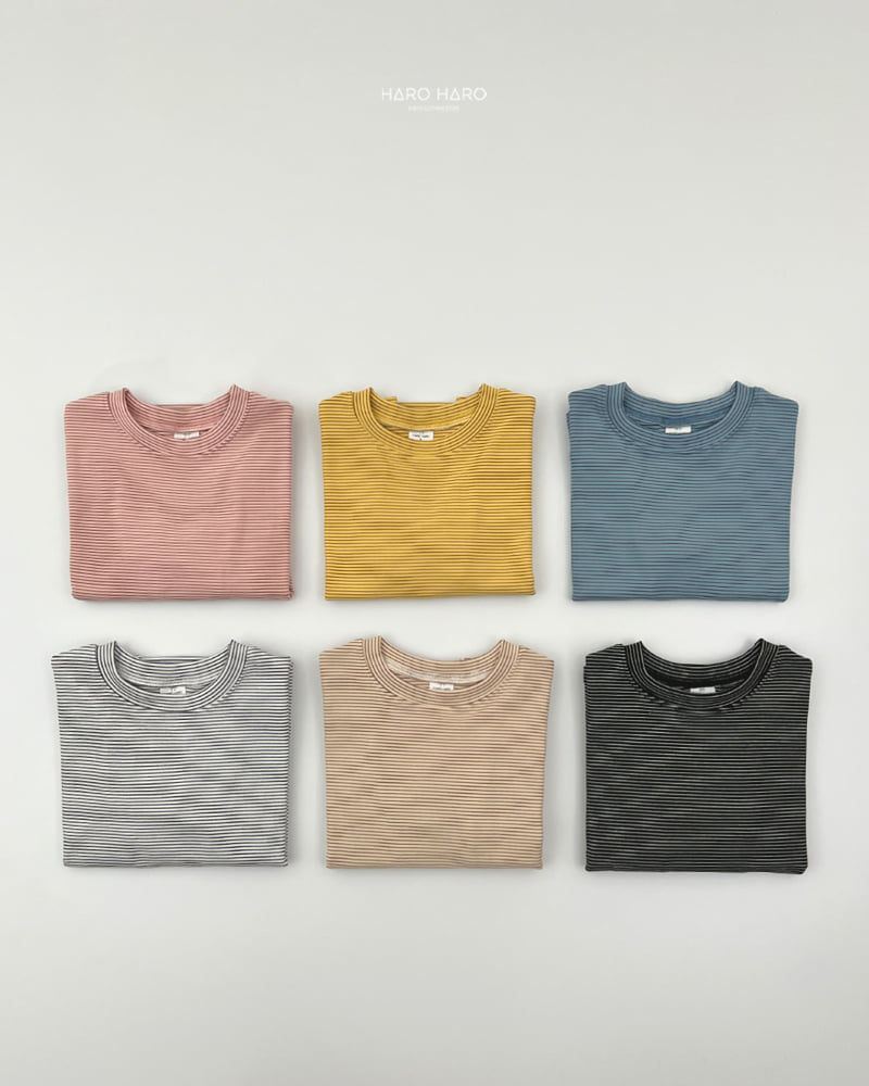 Haro Haro - Korean Children Fashion - #childrensboutique - Bagel Loose Fleece Tee - 8