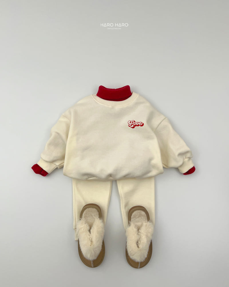 Haro Haro - Korean Children Fashion - #childrensboutique - Soft Fleece Turtleneck Tee - 11