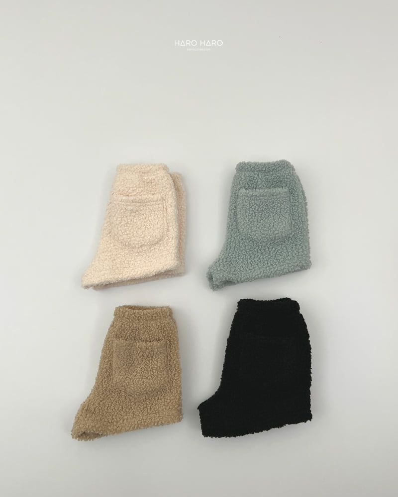 Haro Haro - Korean Children Fashion - #designkidswear - Pudding Fuzzy Half Pants - 10