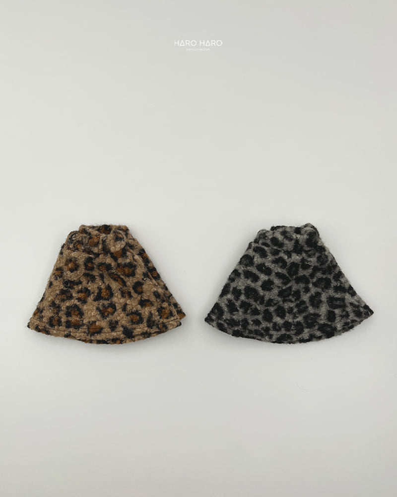 Haro Haro - Korean Children Fashion - #designkidswear - Fuzzy Leopard Skirt - 10