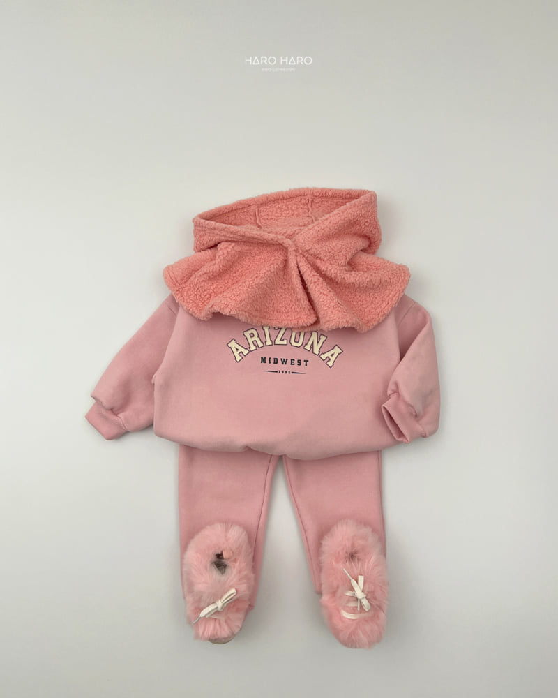 Haro Haro - Korean Children Fashion - #designkidswear - Arizona Fleece Set - 12