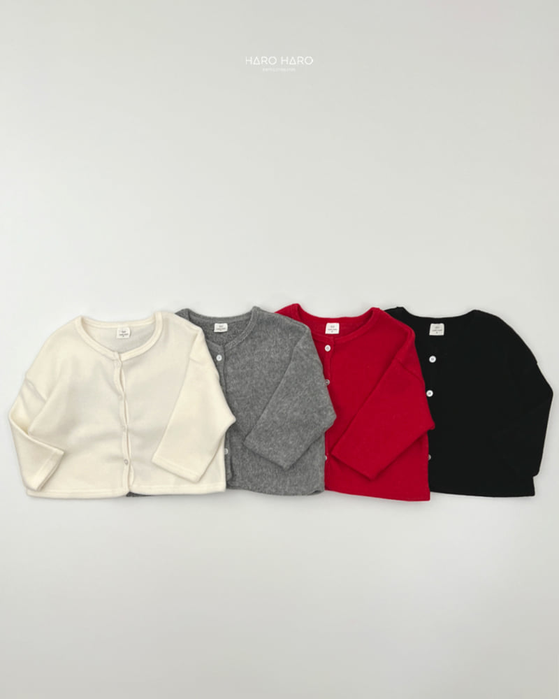Haro Haro - Korean Children Fashion - #discoveringself - Edge Fleece Cardigan - 5