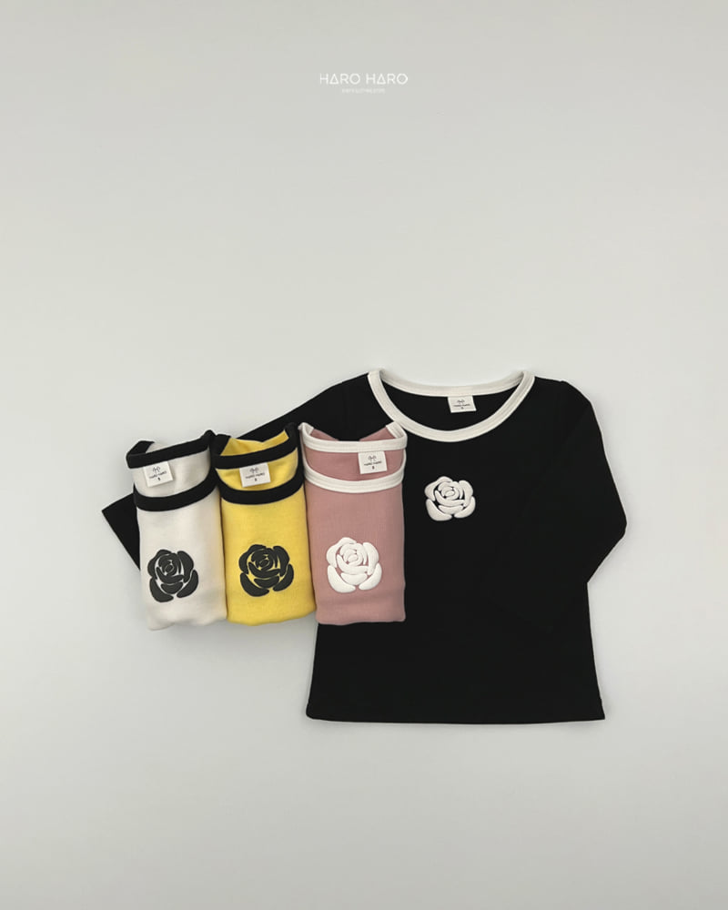 Haro Haro - Korean Children Fashion - #discoveringself - Rose Fleece Tee - 8
