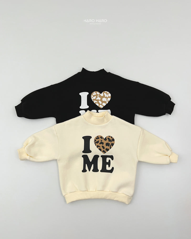 Haro Haro - Korean Children Fashion - #fashionkids - I Love Fleece Sweatshirt - 3