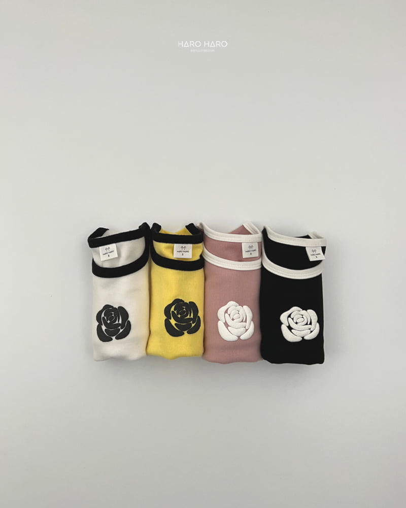 Haro Haro - Korean Children Fashion - #fashionkids - Rose Fleece Tee - 9