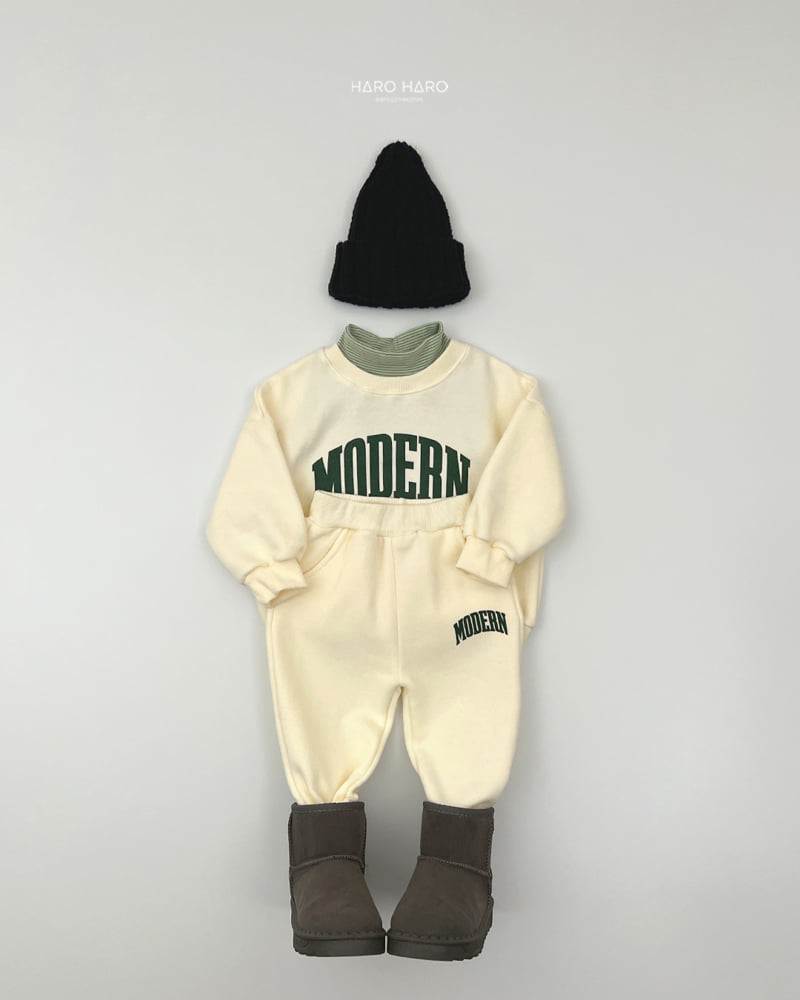 Haro Haro - Korean Children Fashion - #fashionkids - Julie Fake Turtleneck Tee Set - 3