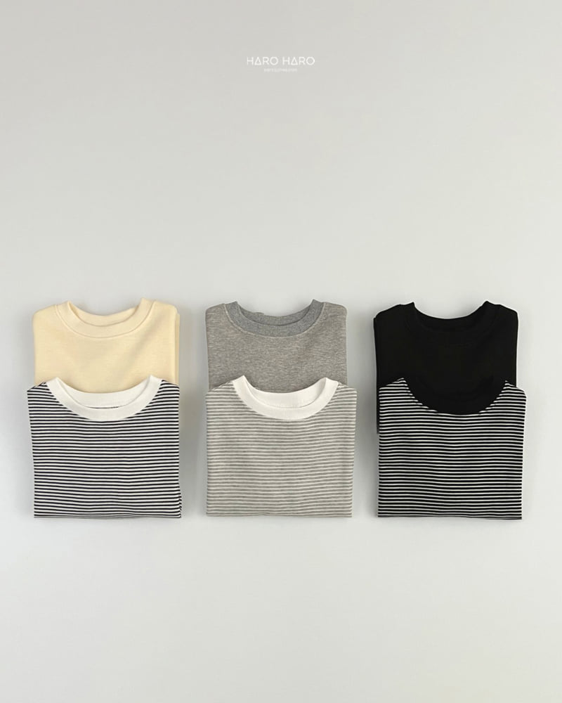 Haro Haro - Korean Children Fashion - #kidsshorts - Light Fleece Sweatshirt Set - 9