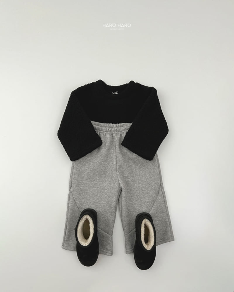 Haro Haro - Korean Children Fashion - #kidsshorts - Vivid Fuzzy Crop Tee - 11