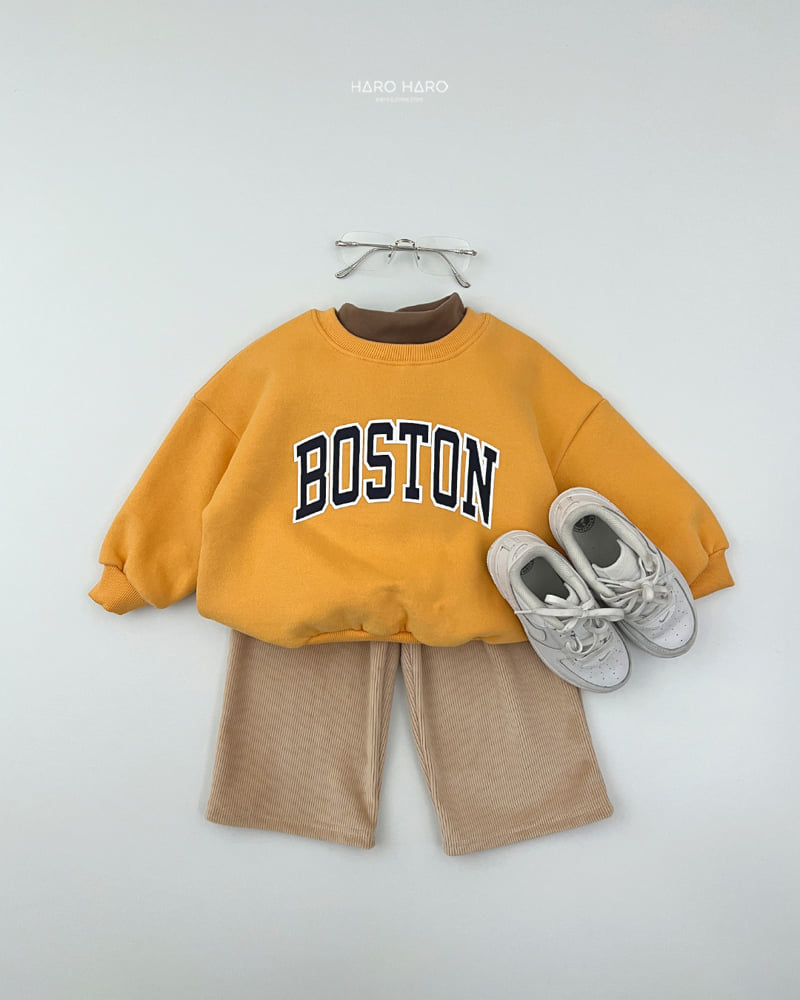 Haro Haro - Korean Children Fashion - #fashionkids - Julie Fake Turtleneck Tee Set - 4