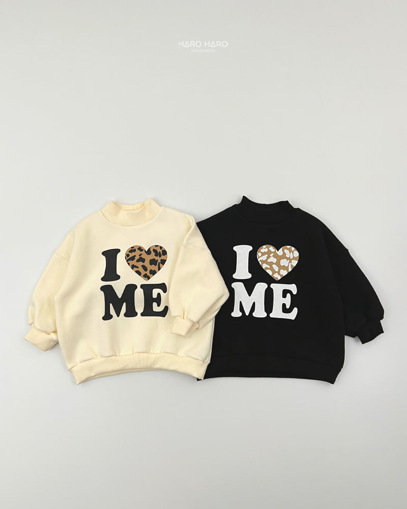 Haro Haro - Korean Children Fashion - #kidsstore - I Love Fleece Sweatshirt - 5
