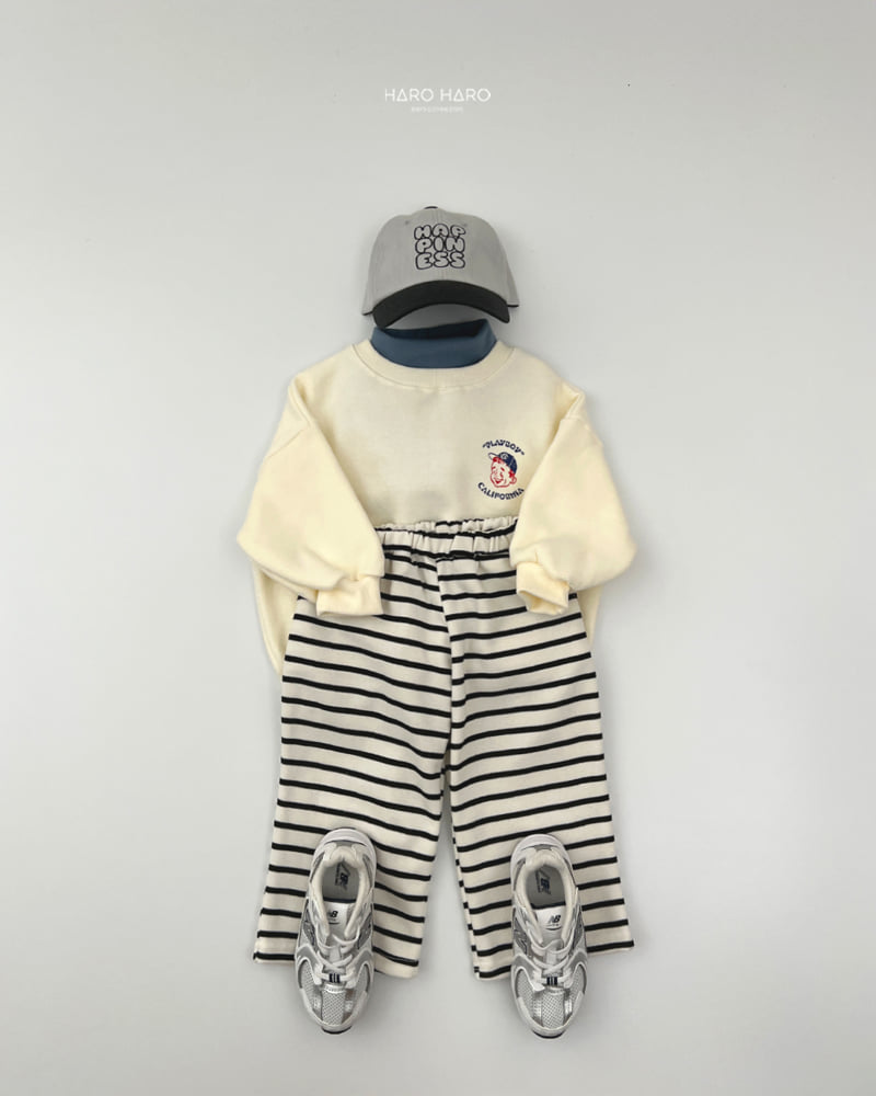 Haro Haro - Korean Children Fashion - #kidsstore - Julie Fake Turtleneck Tee Set - 5