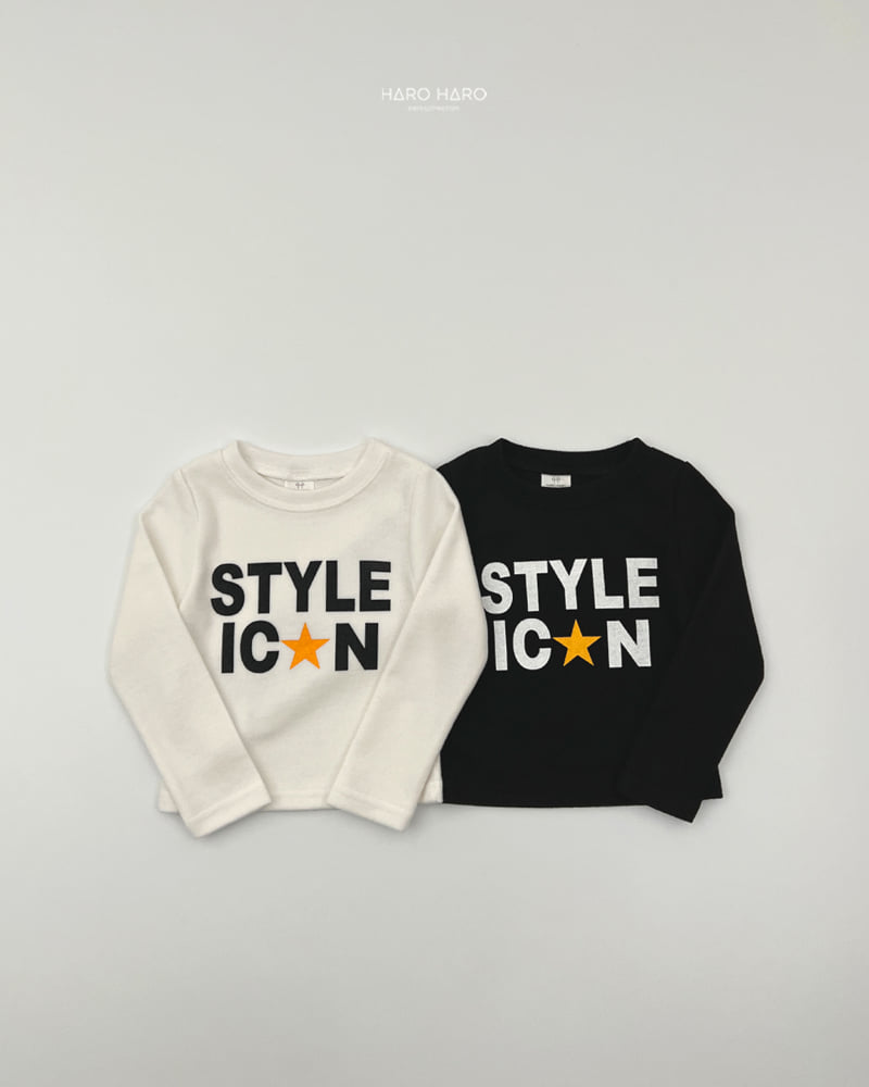 Haro Haro - Korean Children Fashion - #kidzfashiontrend - Icon Slim Fleece Tee - 5