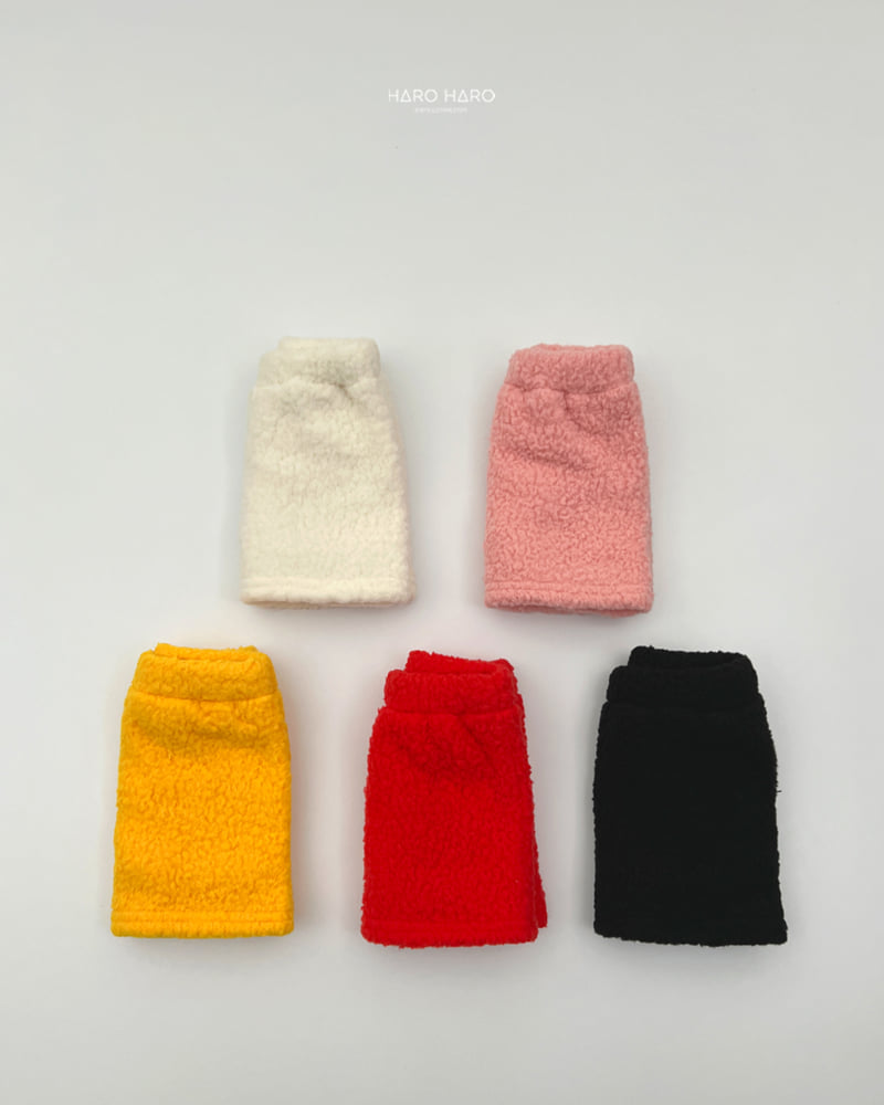 Haro Haro - Korean Children Fashion - #kidzfashiontrend - Vivid Fleece Skirt - 8