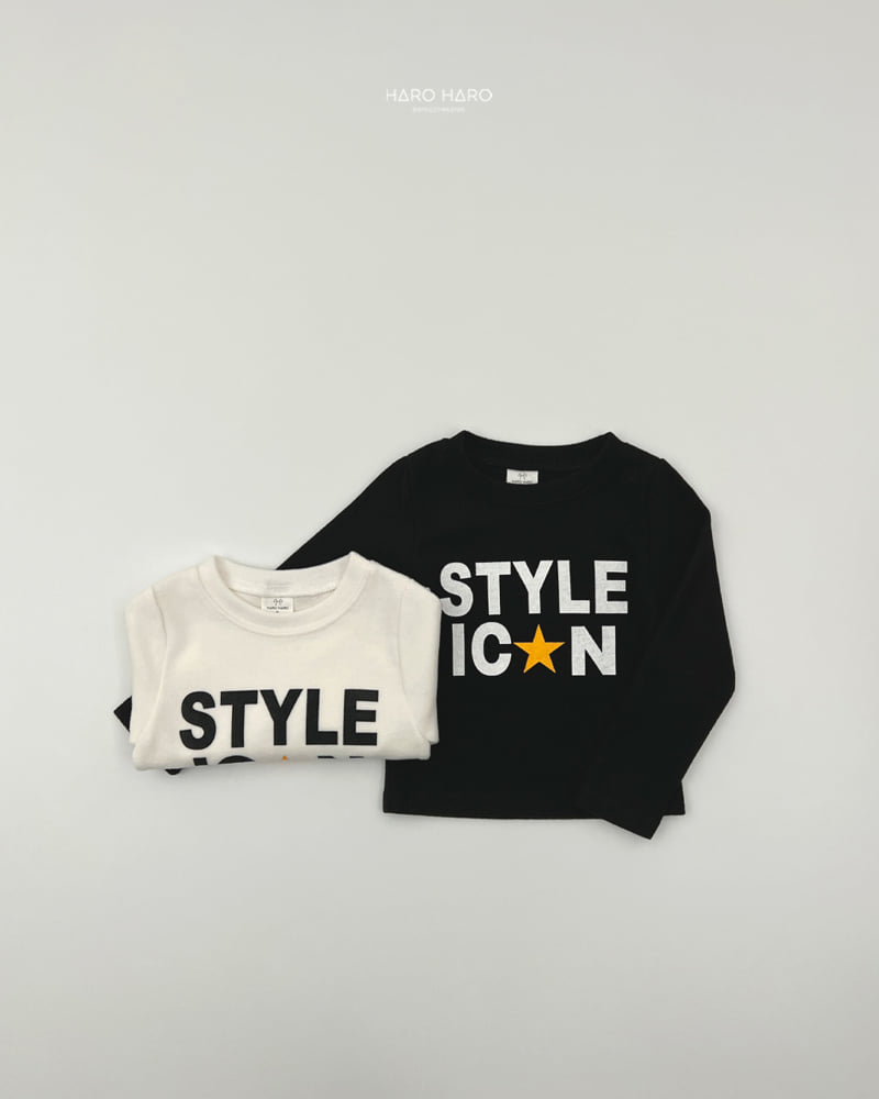 Haro Haro - Korean Children Fashion - #littlefashionista - Icon Slim Fleece Tee - 7