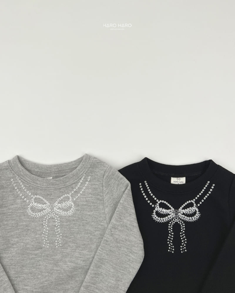 Haro Haro - Korean Children Fashion - #magicofchildhood - Necklace Slim Fleece Tee - 6